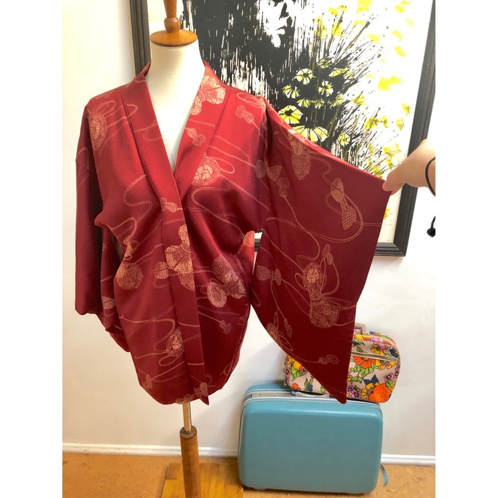 Vintage 1940’s kimono jacket #newtocloset